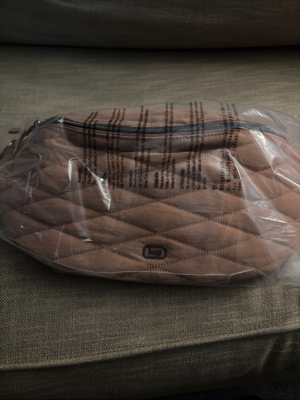 Lug Bemo CloudGo Sling Bag Chai Latte NWT - Picture 6 of 6